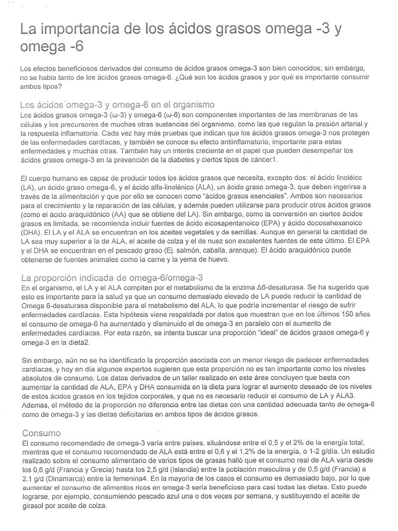 Omega 3, material divulgativo — lámina 3 de 16