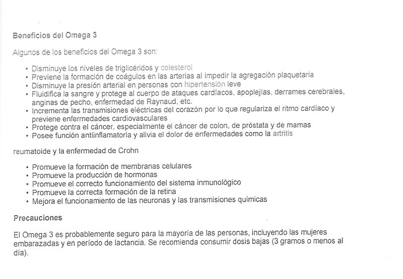 Omega 3, material divulgativo — lámina 5 de 16