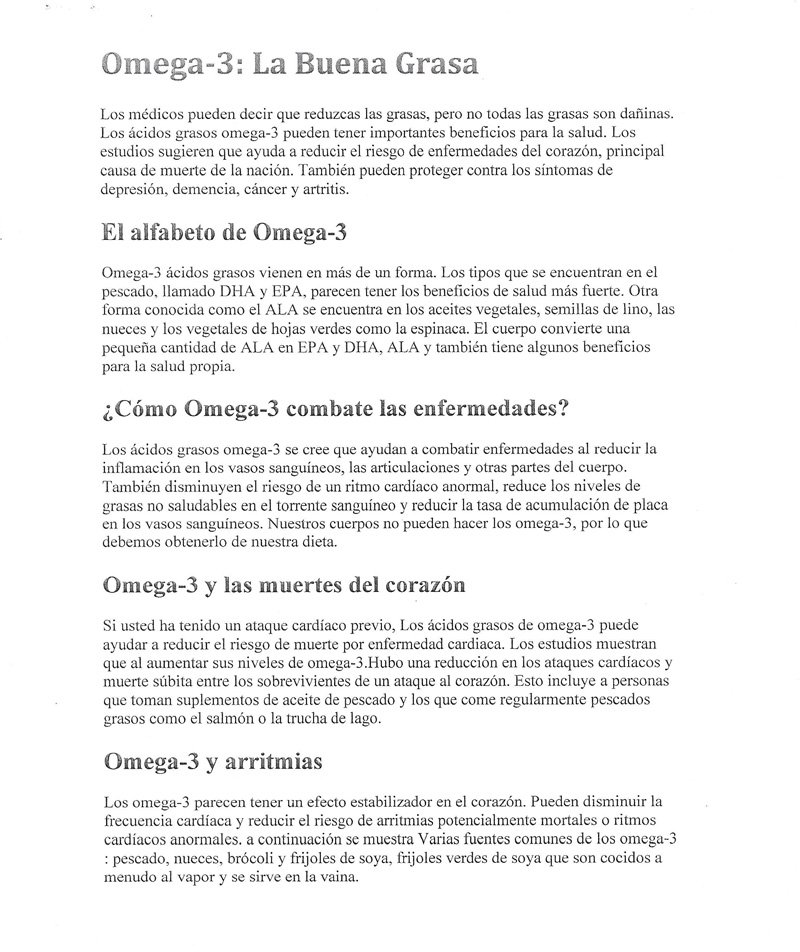 Omega 3, material divulgativo — lámina 7 de 16